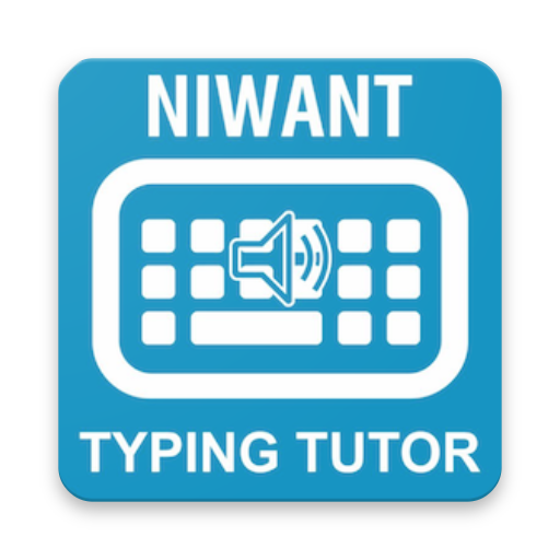 Swalekhan logo showing a picture of a keyboard with Niwant written above it and Typing Tutor written below it.